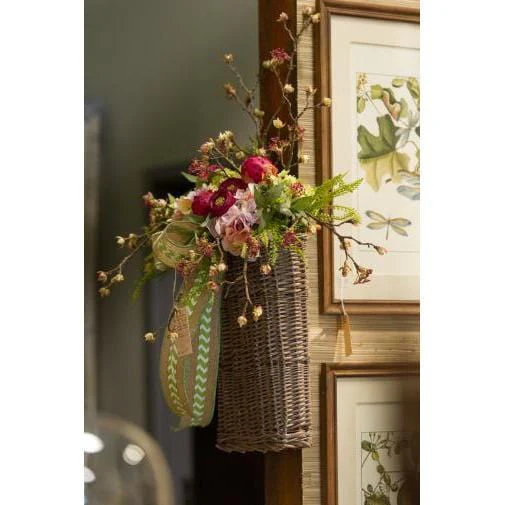 11" x 17" Wicker Basket w/Handle - Image 7