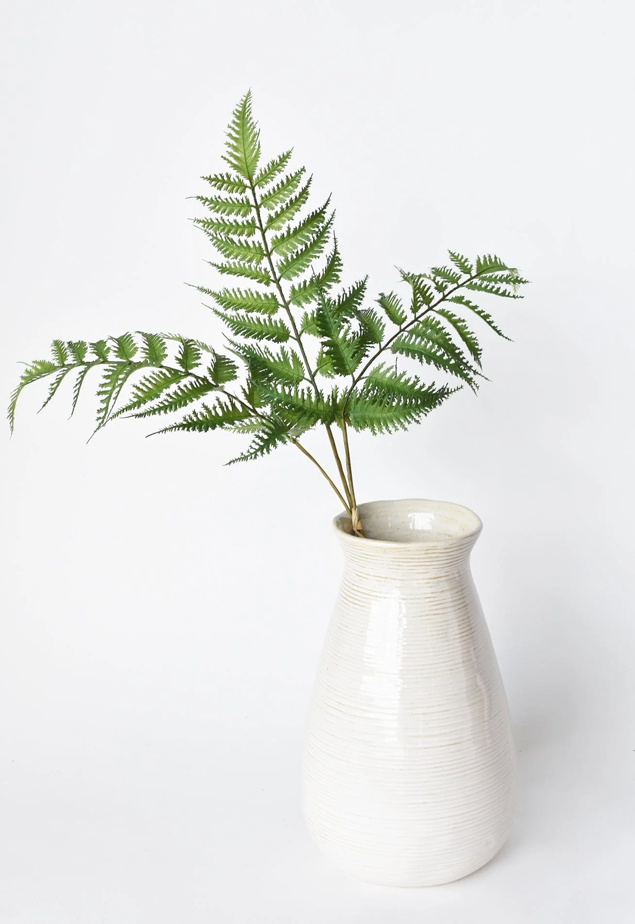 22" Faux Forest Fern Stem Bundle - Image 3