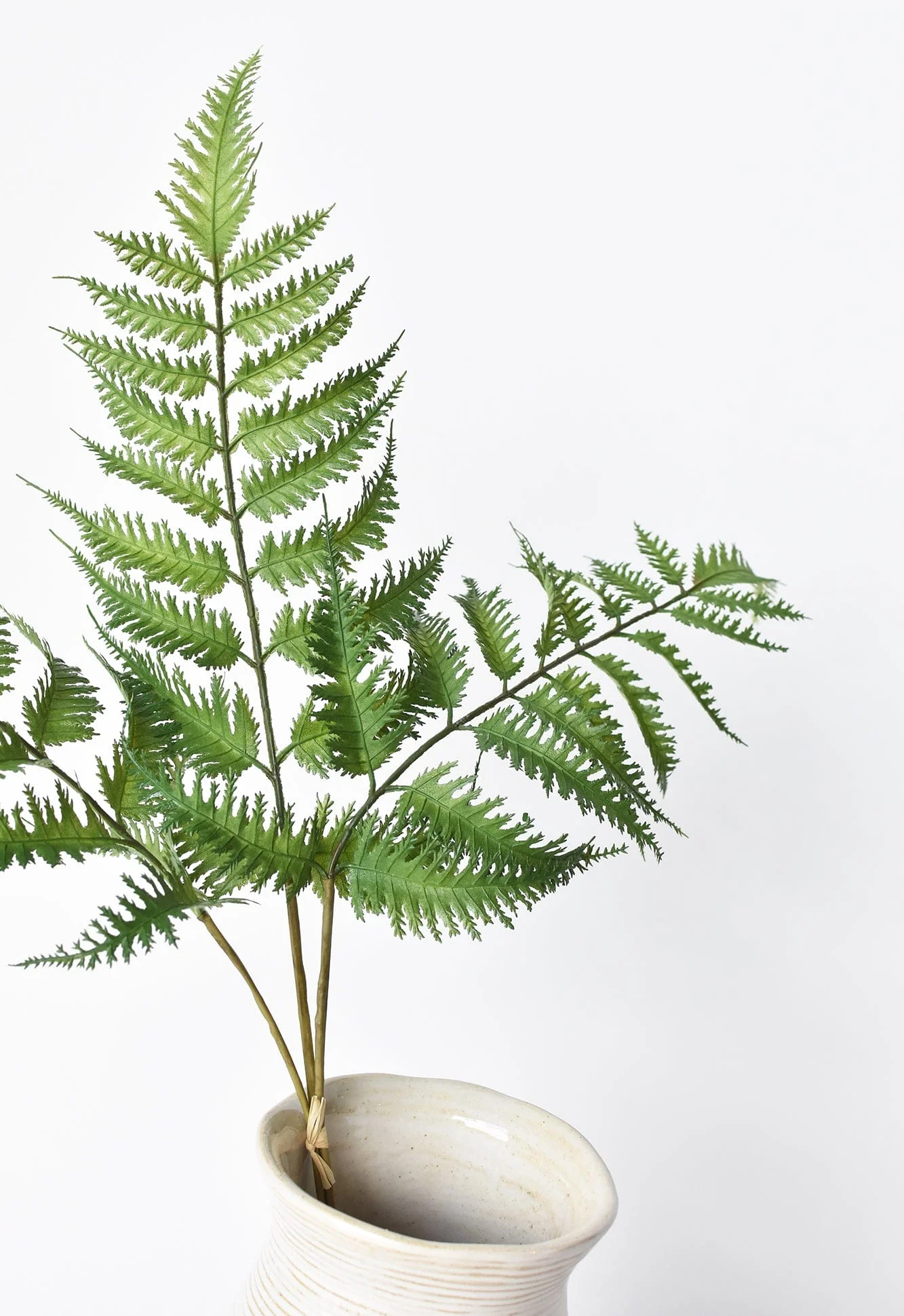 22" Faux Forest Fern Stem Bundle - Image 4
