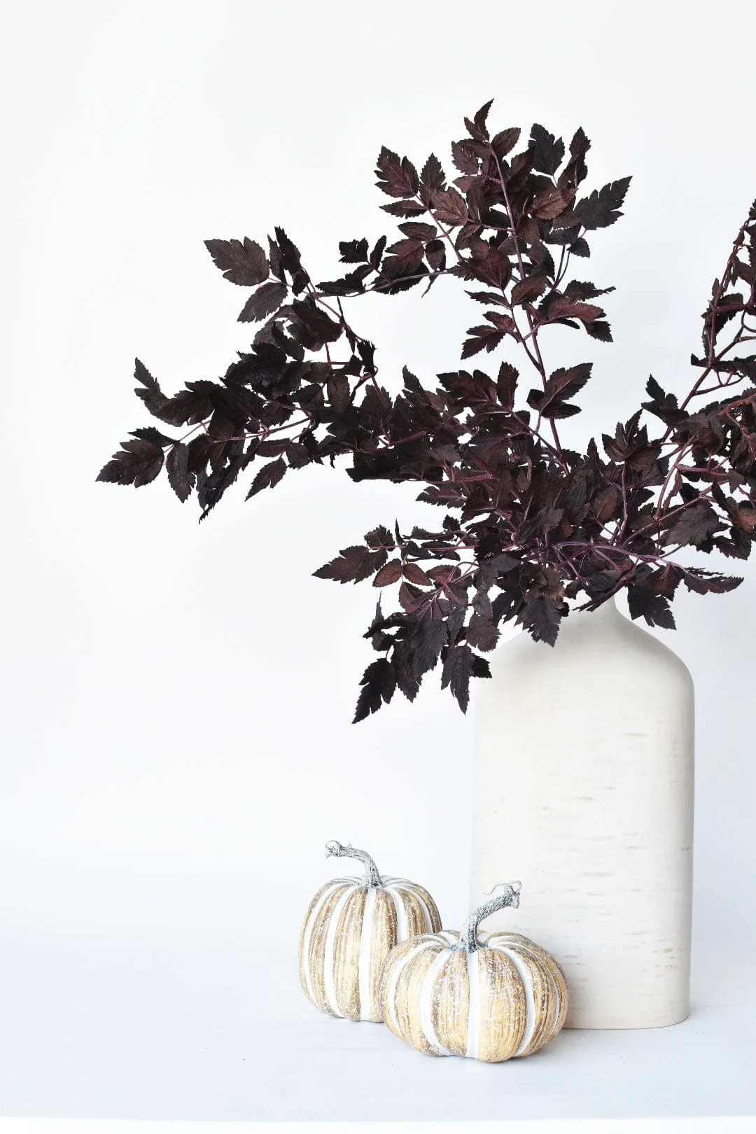 31" Faux Cimicifunga Ramosa Stem: Plum - Image 6