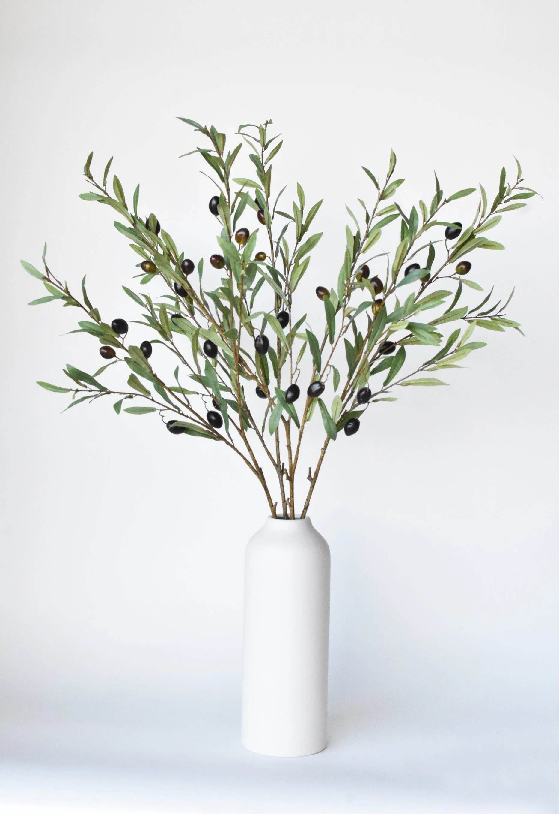 39" Faux Green Olive Stem - Image 4