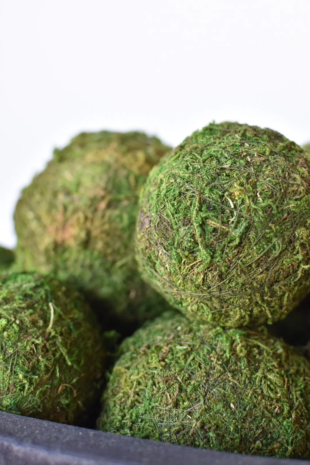House by JSD Set of Six 4" Moss Balls - Image 2