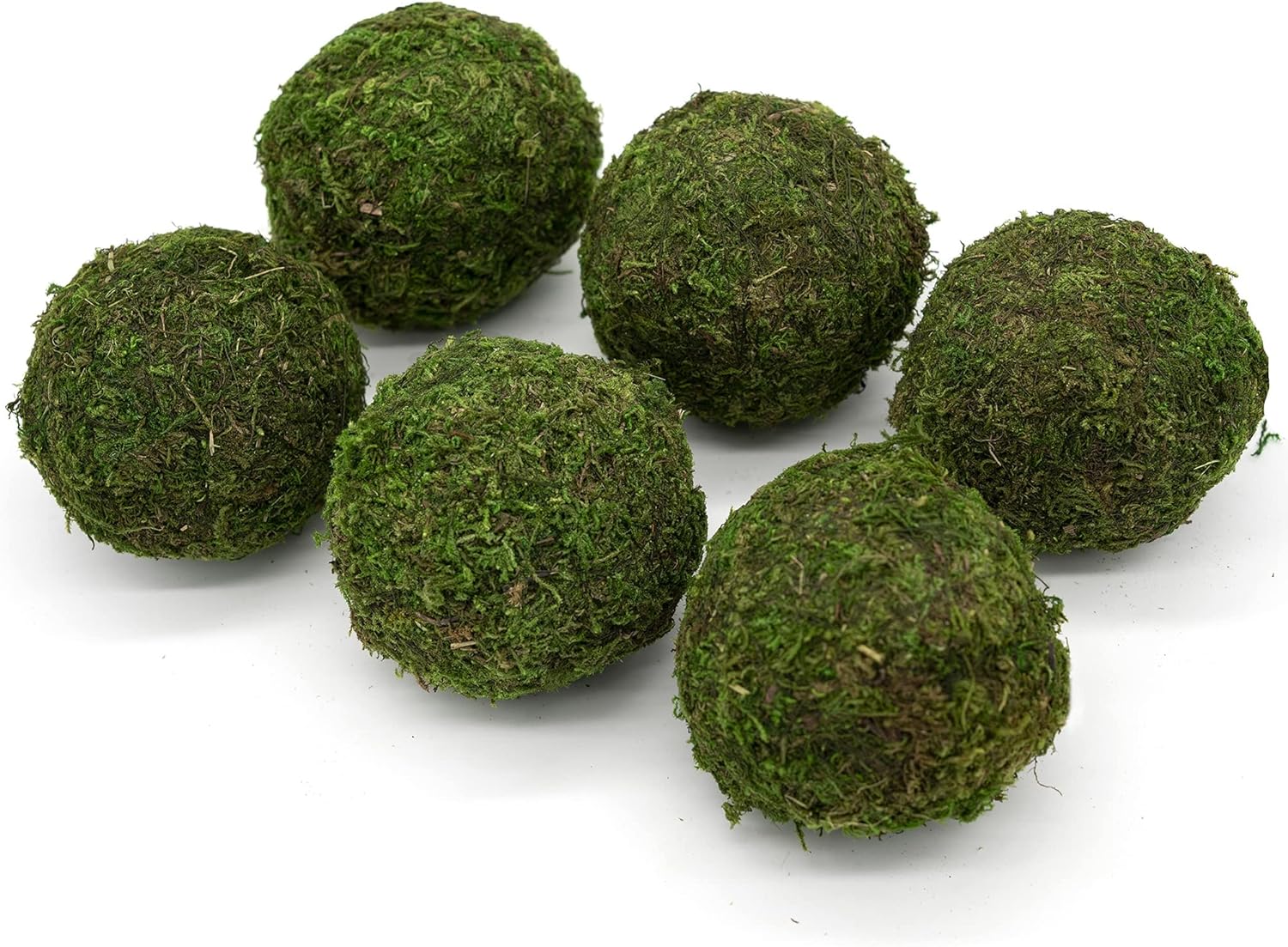 House by JSD Set of Six 4" Moss Balls - Image 6