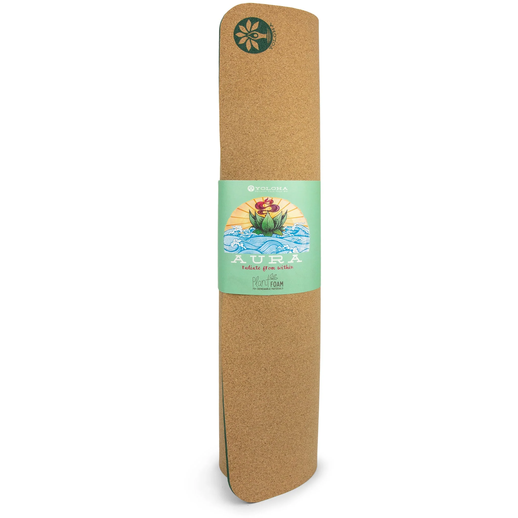 Yologa Yoga Aura Cork Yoga Mat - Image 3