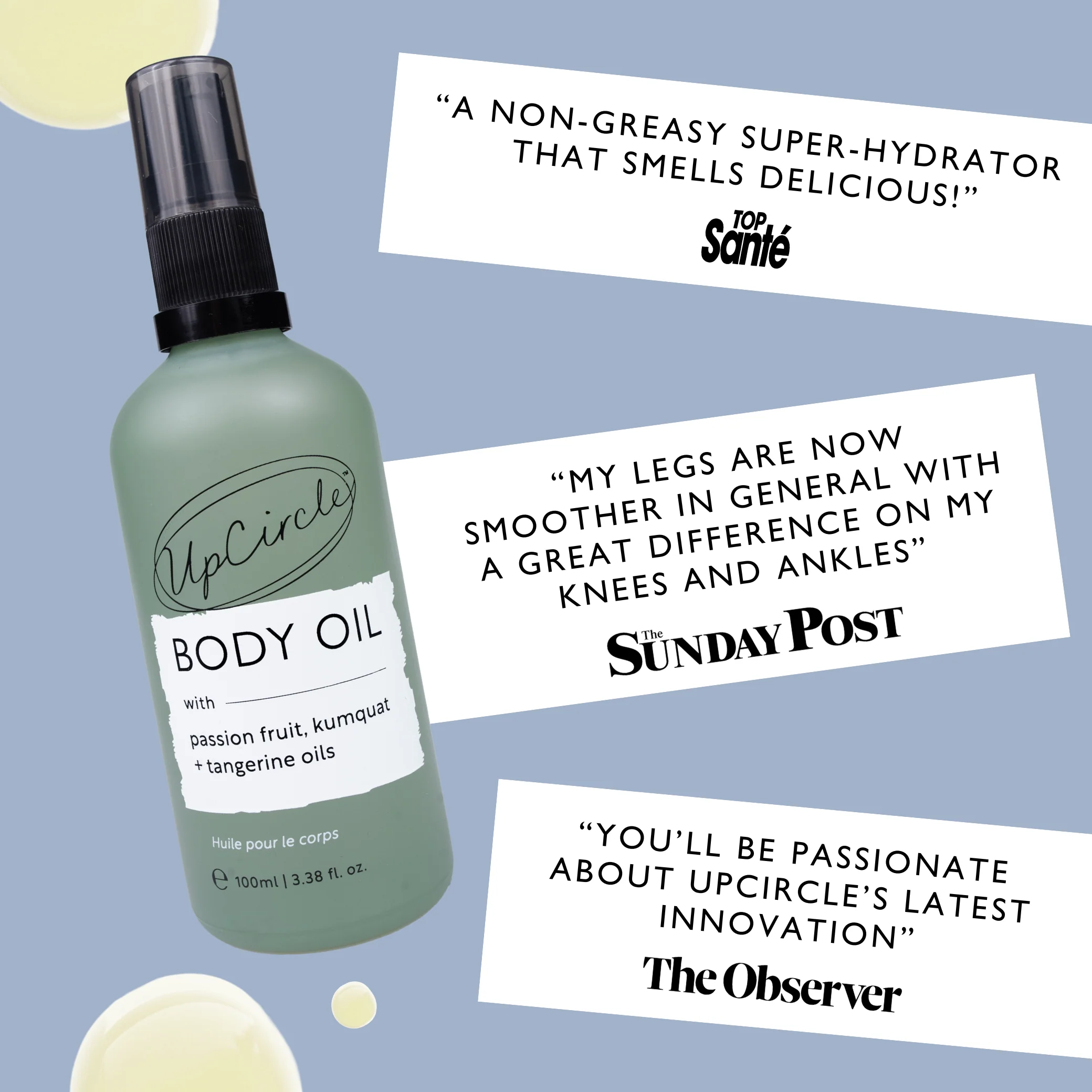 UpCircle Body Oil with Passion Fruit Oil - Image 3