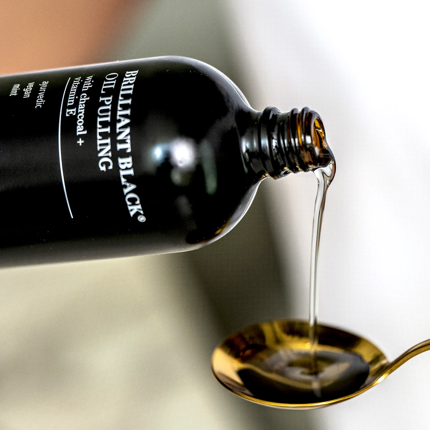 Terra & Co. Brilliant Black® Detox & Gum Health Oil Pulling Mouthwash - Image 6