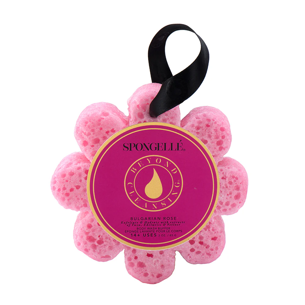 Spongellé Bulgarian Rose Boxed Flower & Body Wash Refill Set - Image 4