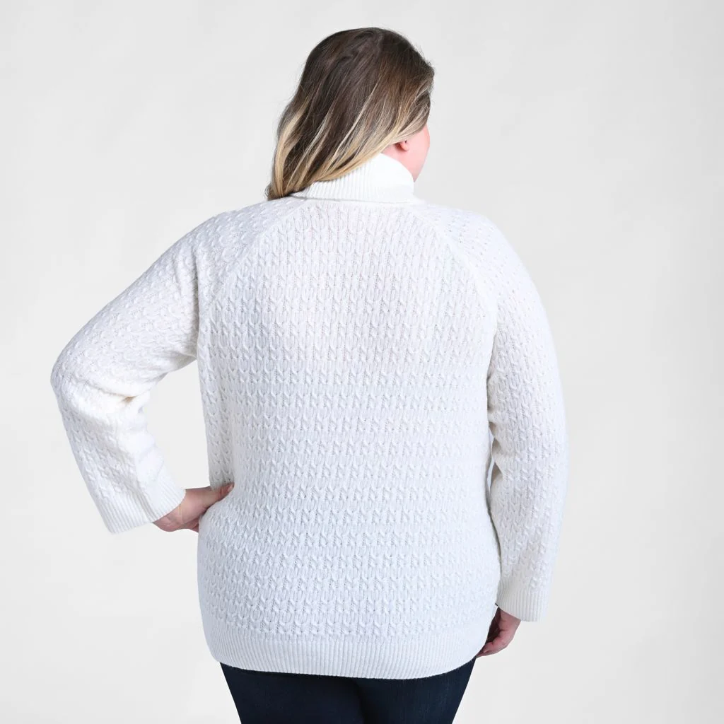 Christopher & Banks Cable Stitch Turtleneck Sweater - Image 7