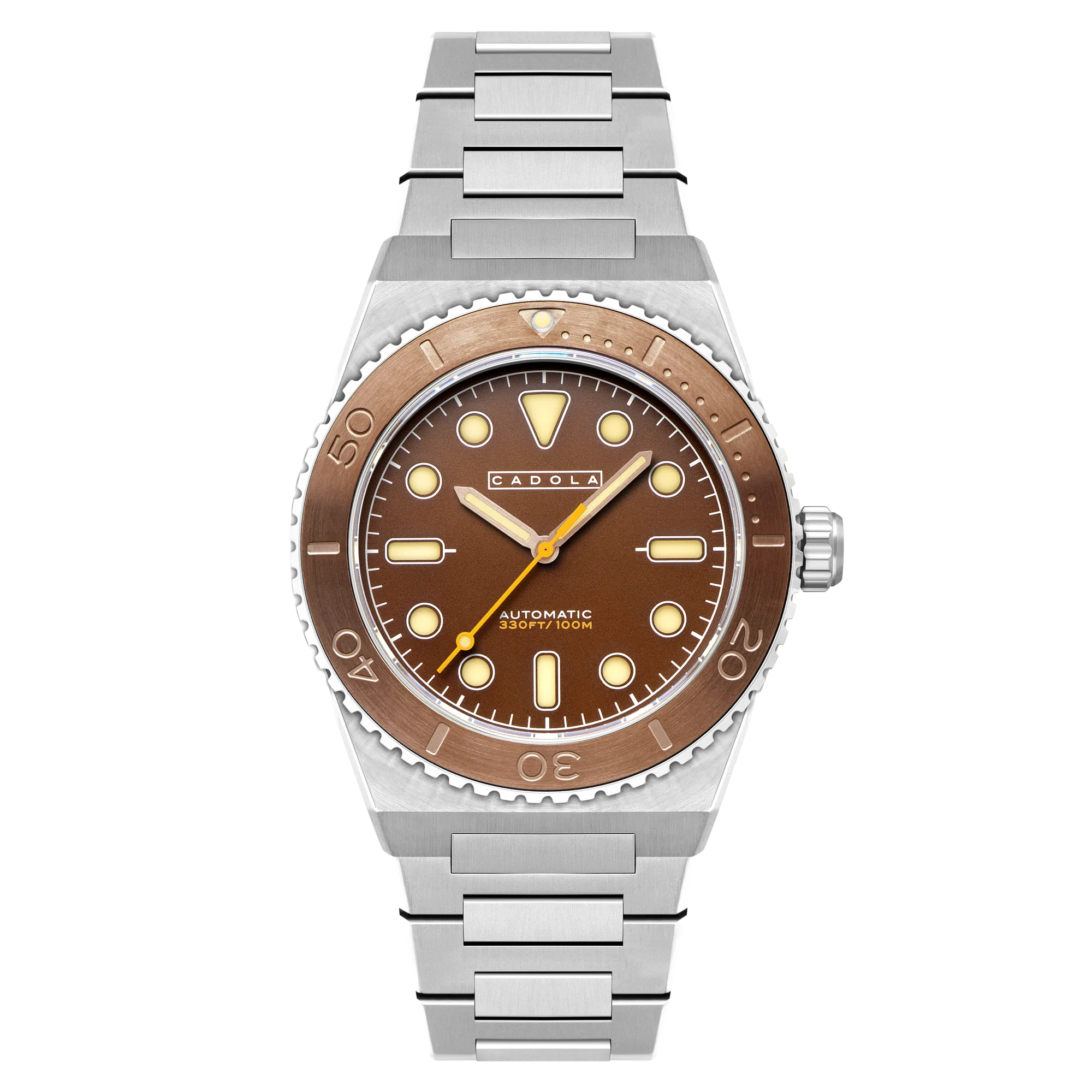 Cadola Men's 44mm Farina Automatic Bracelet Watch - Image 2