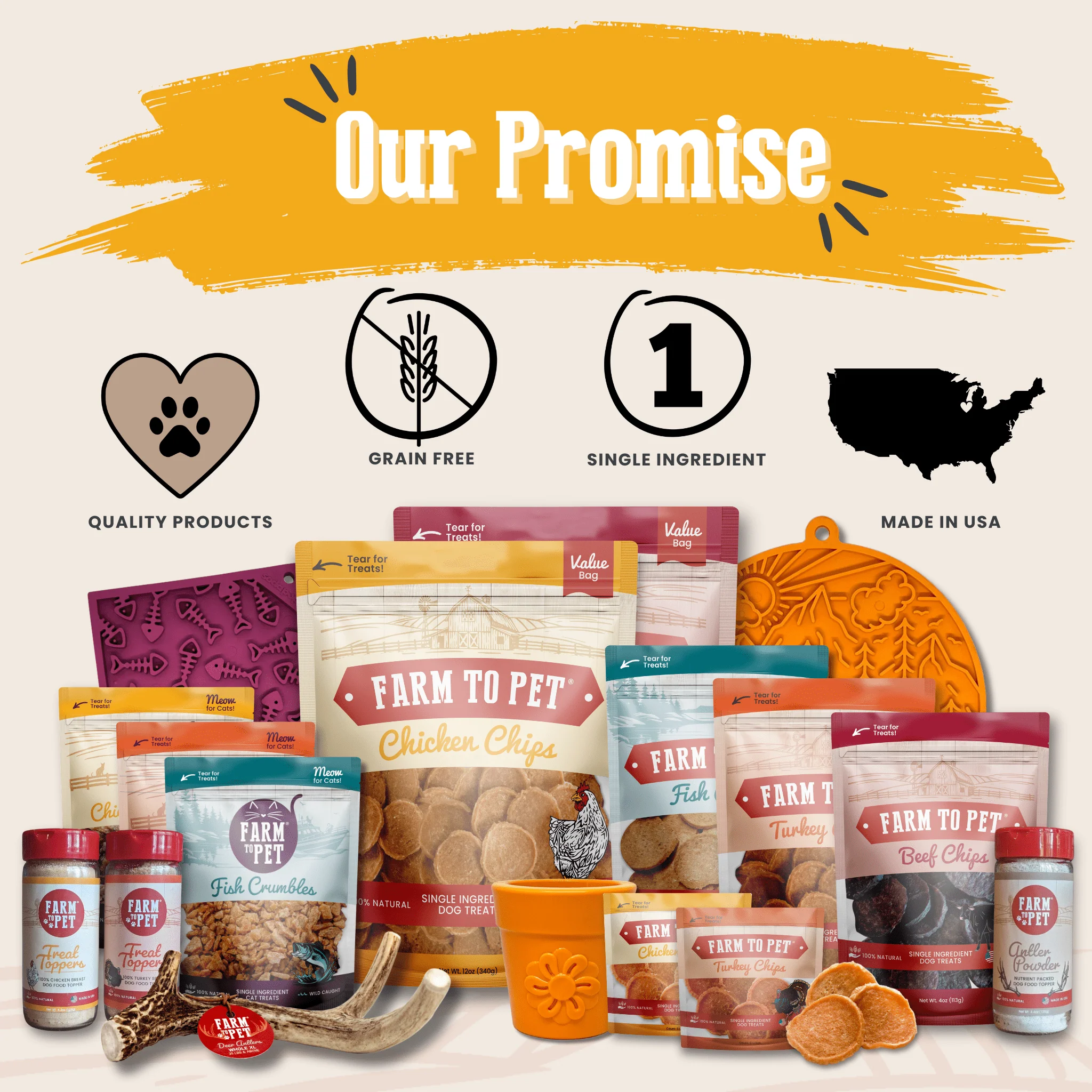 Farm To Pet Chicken & Turkey Dog Food Topper Bundle - Image 7