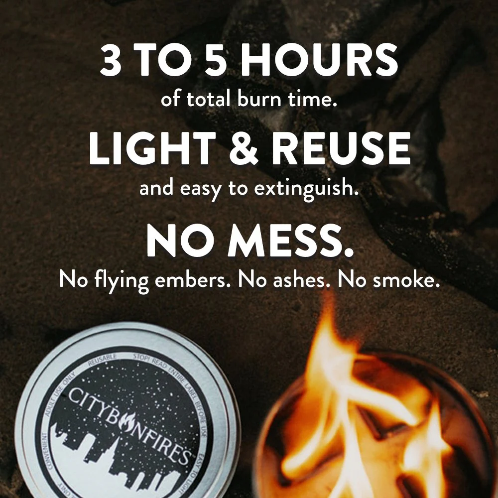 City Bonfire Portable Fire Pit - Image 14