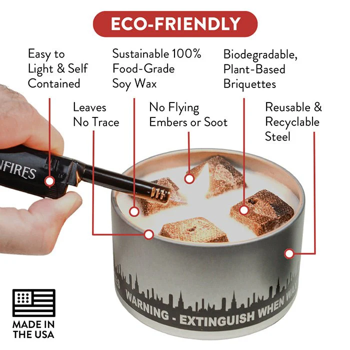 City Bonfire Portable Fire Pit - Image 6
