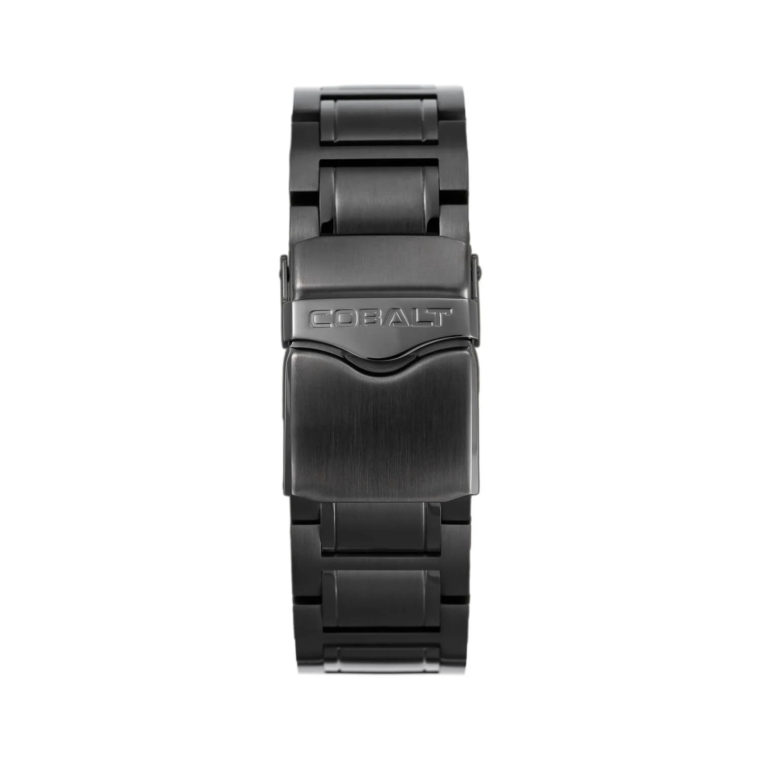 Cobalt Men's 52mm Fierce Quartz Chronograph Bracelet Watch - Black - Image 4