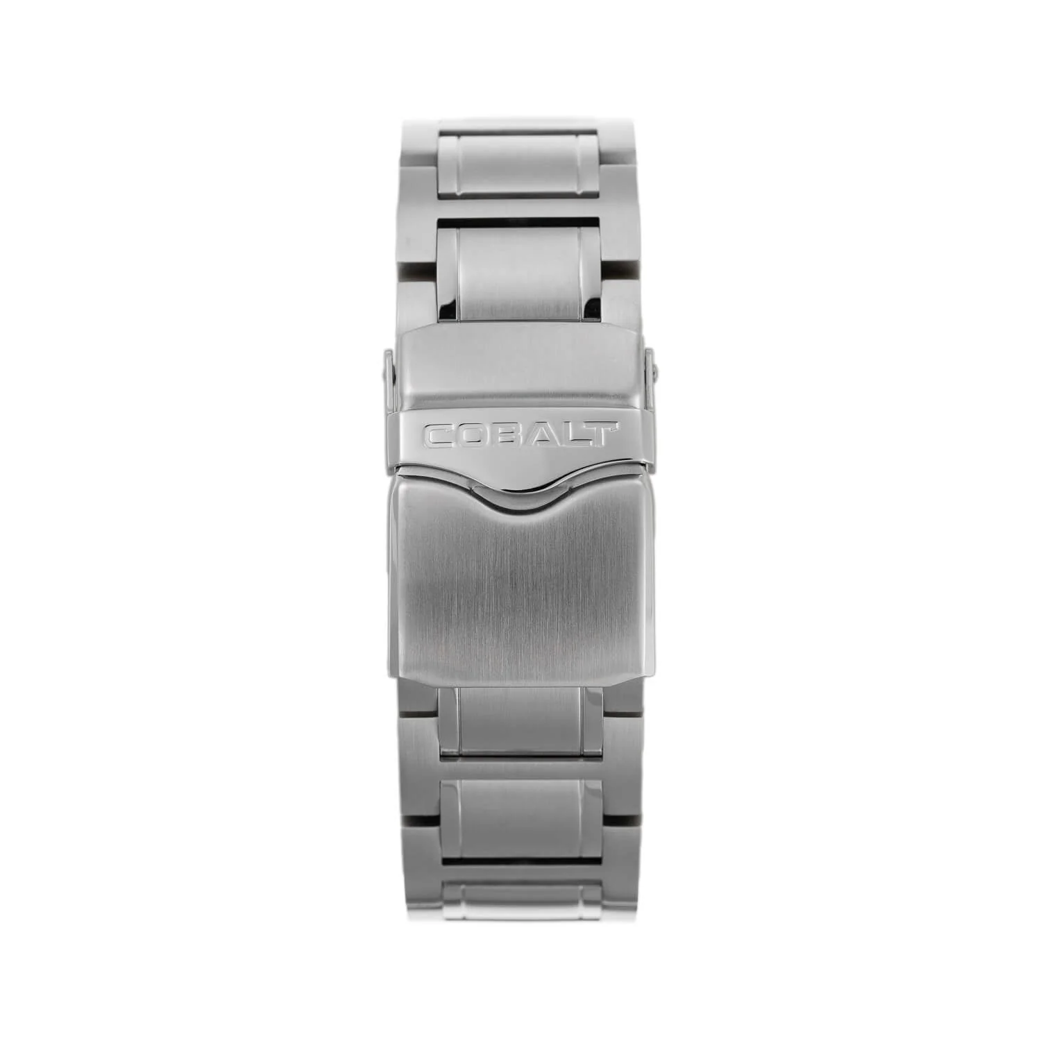 Cobalt Men's 52mm Fierce Quartz Chronograph Bracelet Watch - Silvertone - Image 4