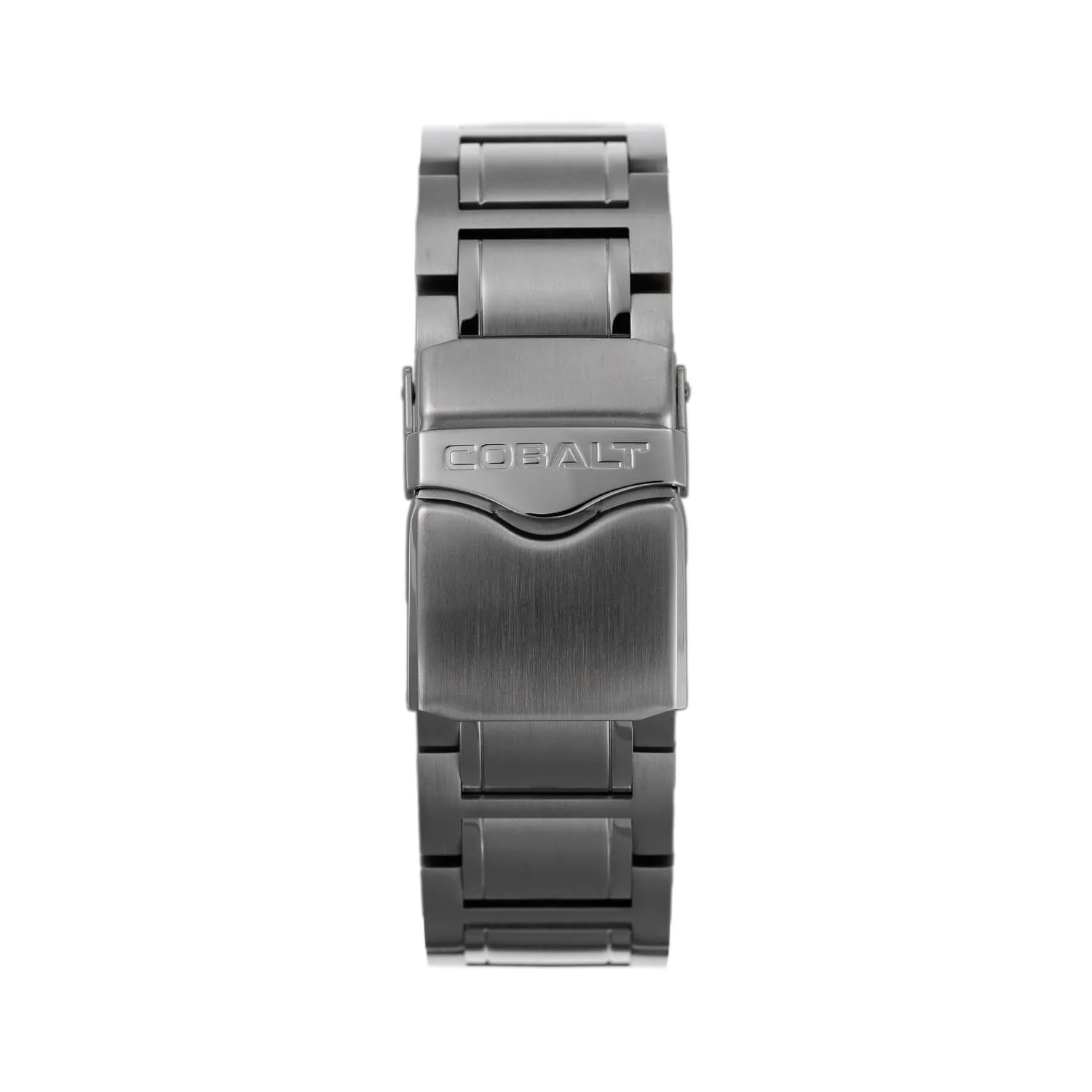 Cobalt Men's 52mm Fierce Quartz Chronograph Bracelet Watch - Gunmetal - Image 4