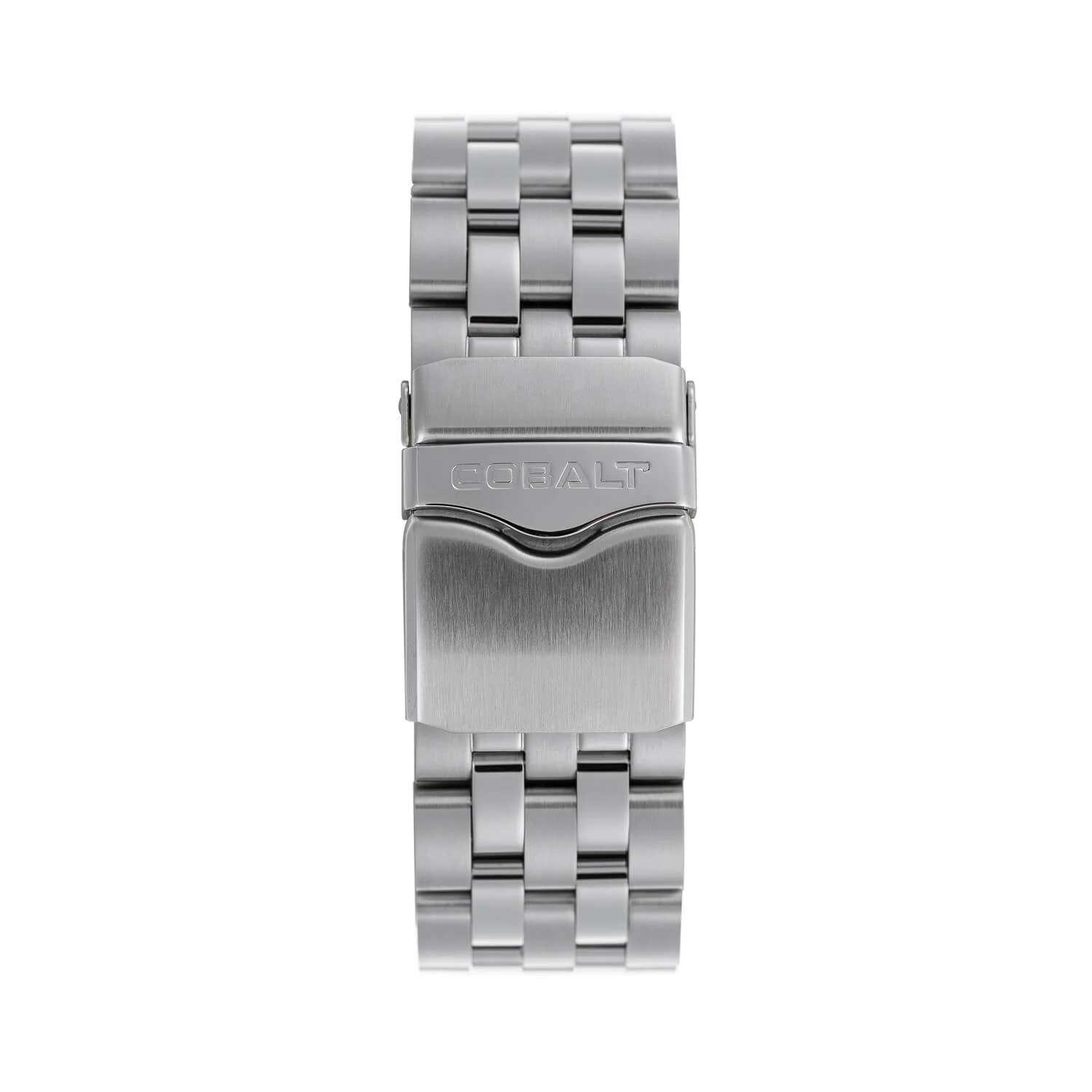 Cobalt Men's 55mm Goliath Quartz Chronograph Bracelet Watch - Silvertone - Image 4