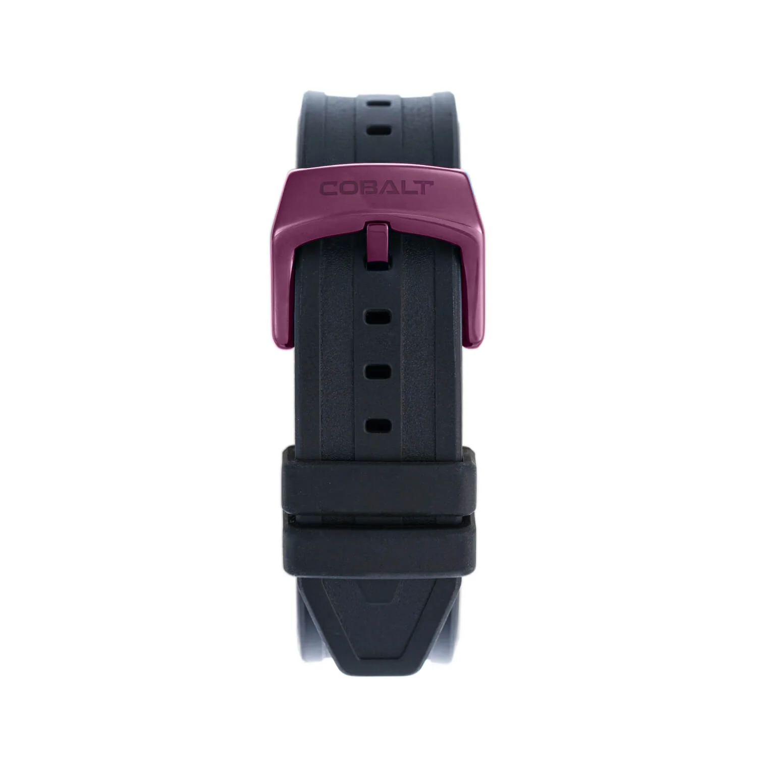 Cobalt Men's 43mm R.P.M Quartz Chronograph Tonneau Strap Watch - Purple - Image 4