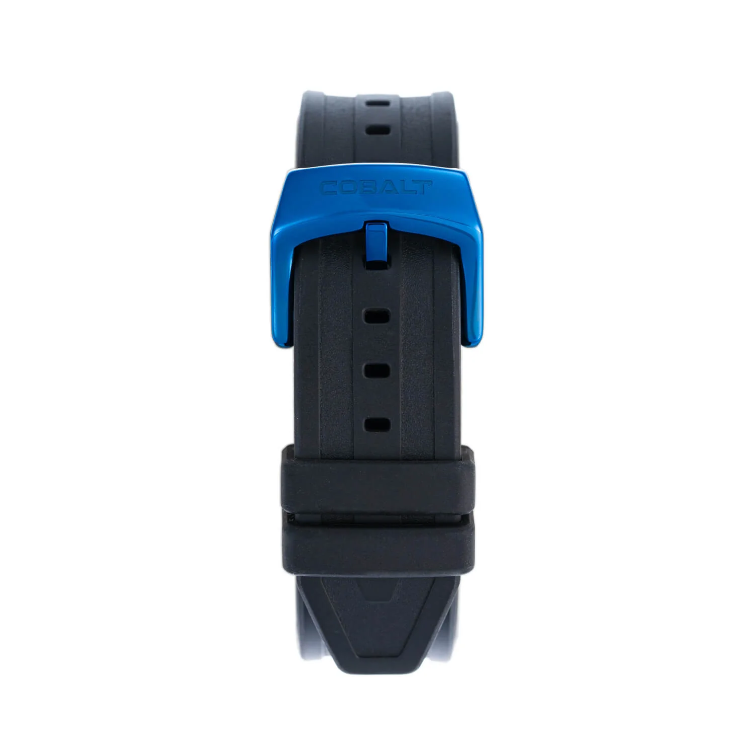 Cobalt Men's 43mm R.P.M Quartz Chronograph Tonneau Strap Watch - Blue - Image 4