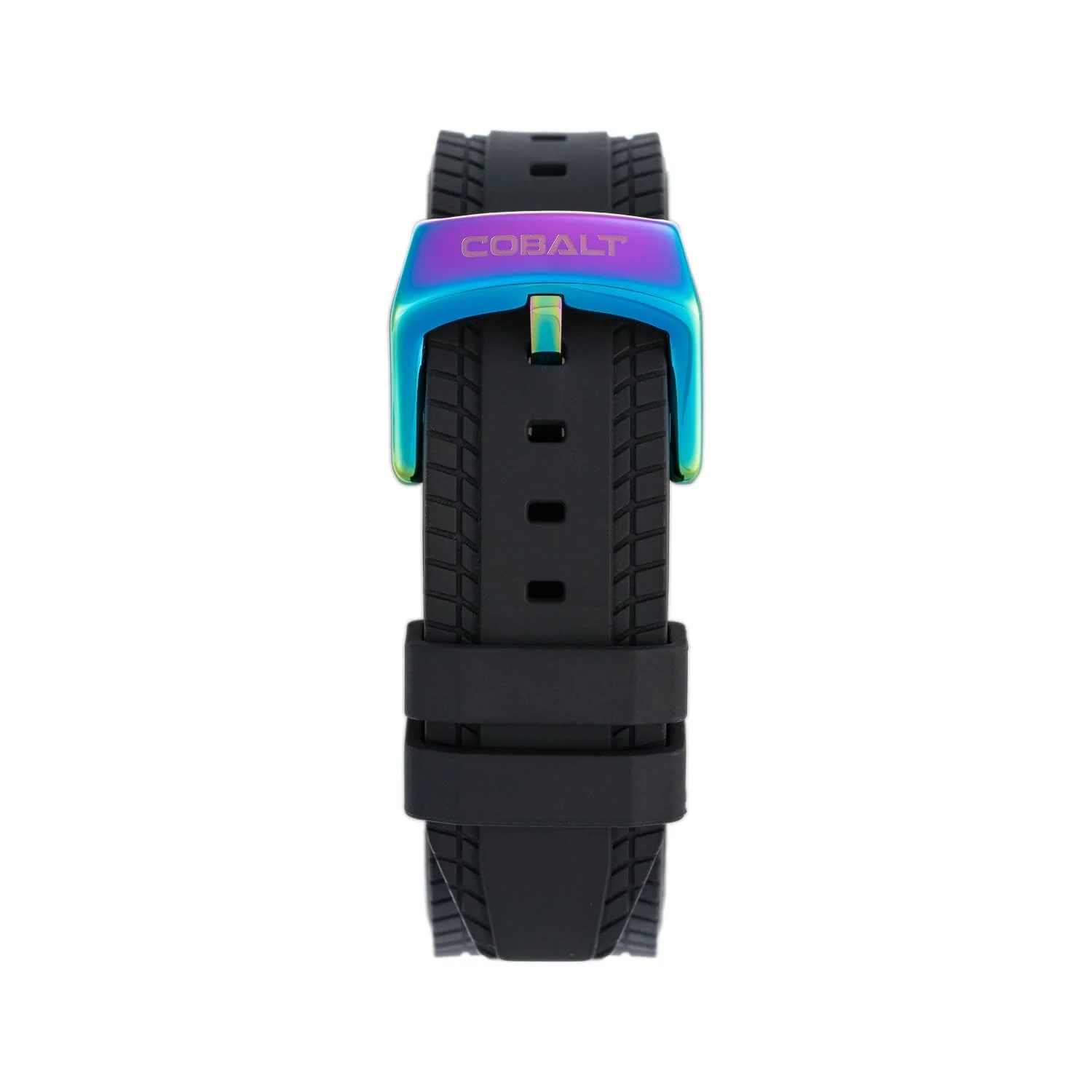 Cobalt Men's 48mm Torque Quartz Chronograph Abalone Strap Watch - Iridescent - Image 4
