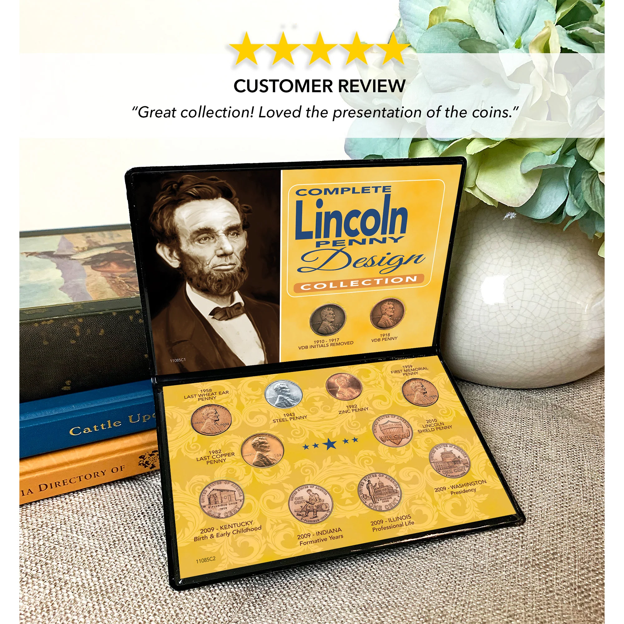 12-Piece Lincoln Penny Design Coin Collection - Image 7