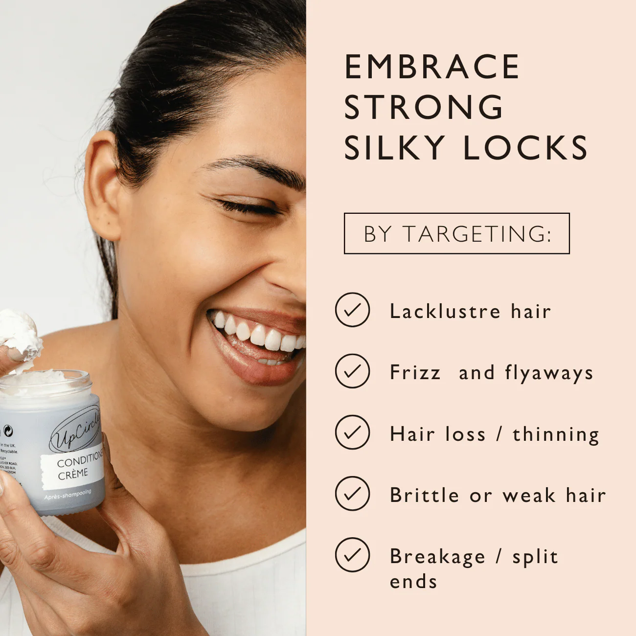 UpCircle Conditioner Crème with Plant Keratin & Panthenol - Image 5