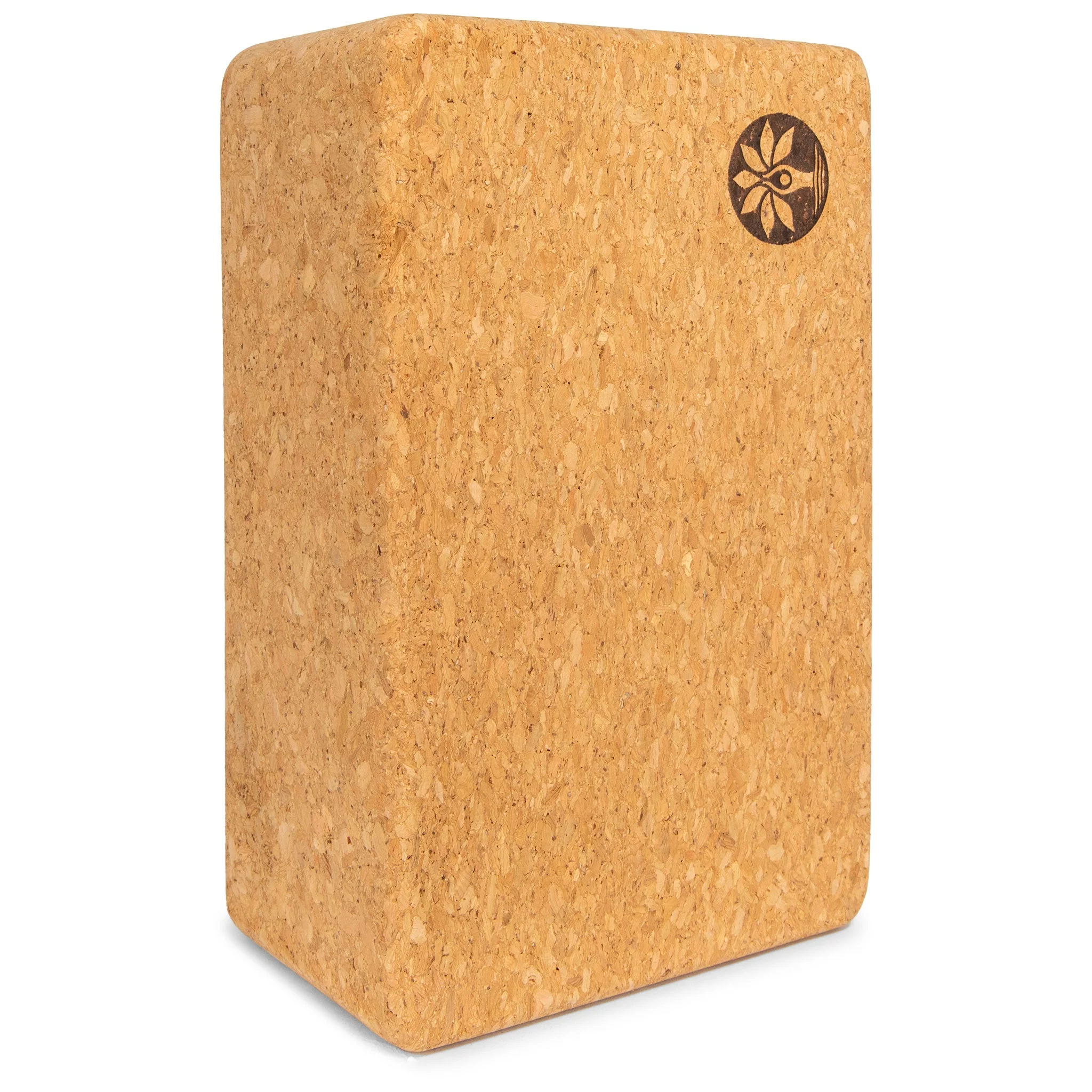 Yoloha Yoga Cork Yoga Block Set with Guidebook - Image 3