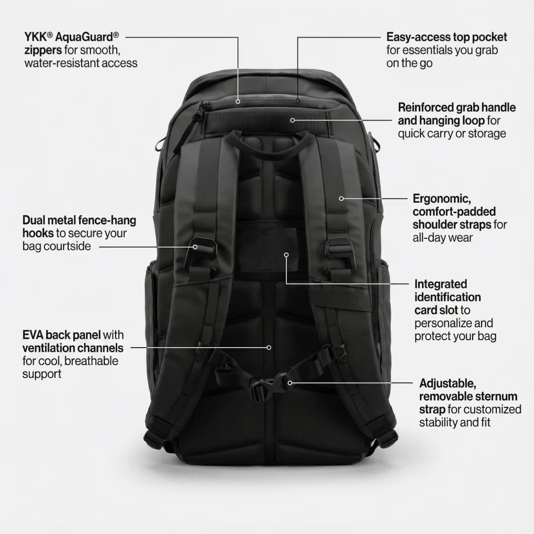 FORWRD Court Caddy Pickleball Bag - Image 5