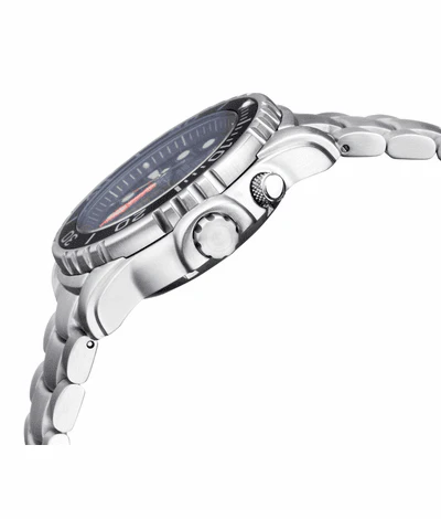 Deep Blue 44mm Pro Sea Diver II Automatic Ceramic Bezel Bracelet Watch - Image 5