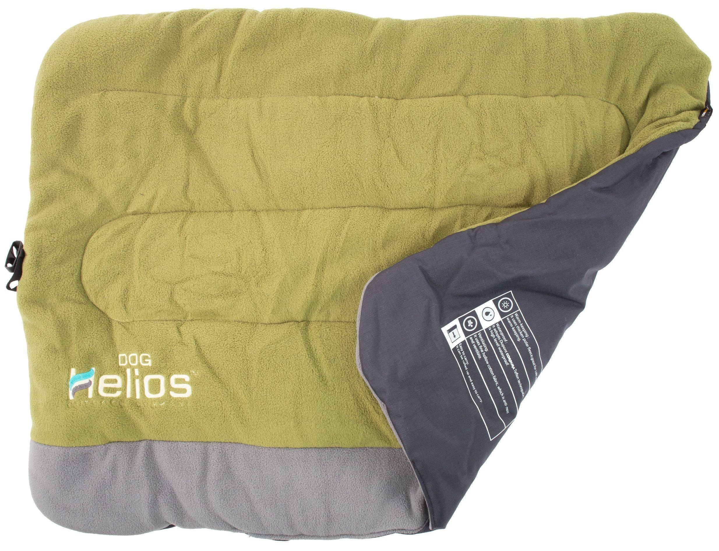 Dog Helios ® 'Combat-Terrain' Cordura-Nyco Reversible Nylon & Fleece Travel Camping Dog Bed - Image 8