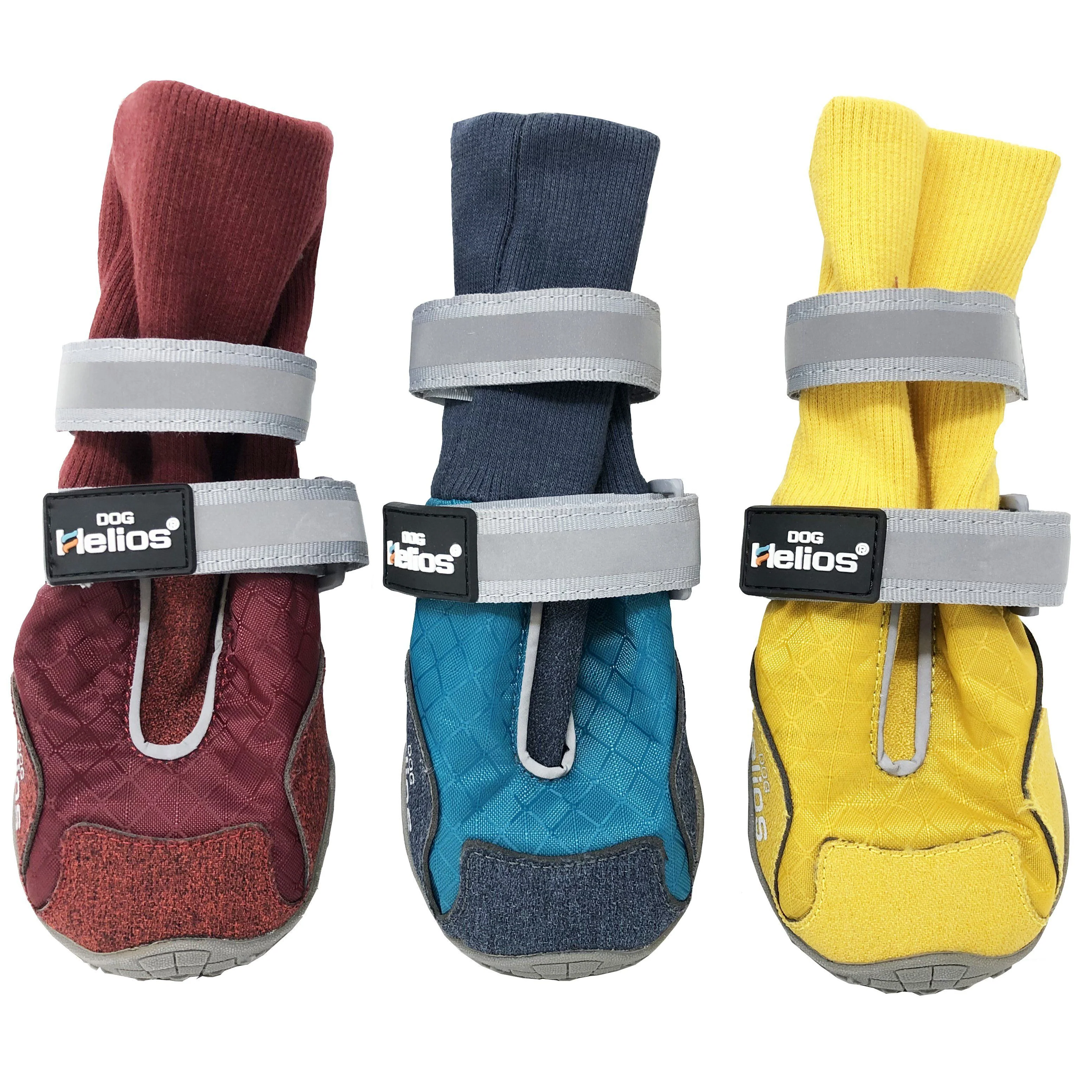 Dog Helios 'Traverse' Premium Grip High-Ankle Outdoor Set of 4 Dog Boots - Image 7