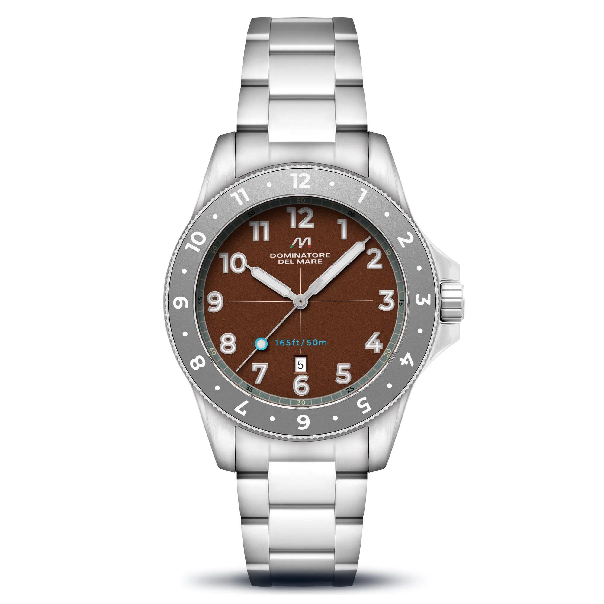 Dominatore Del Mare Men's 42mm Bandeira Quartz Bracelet Watch - Image 2