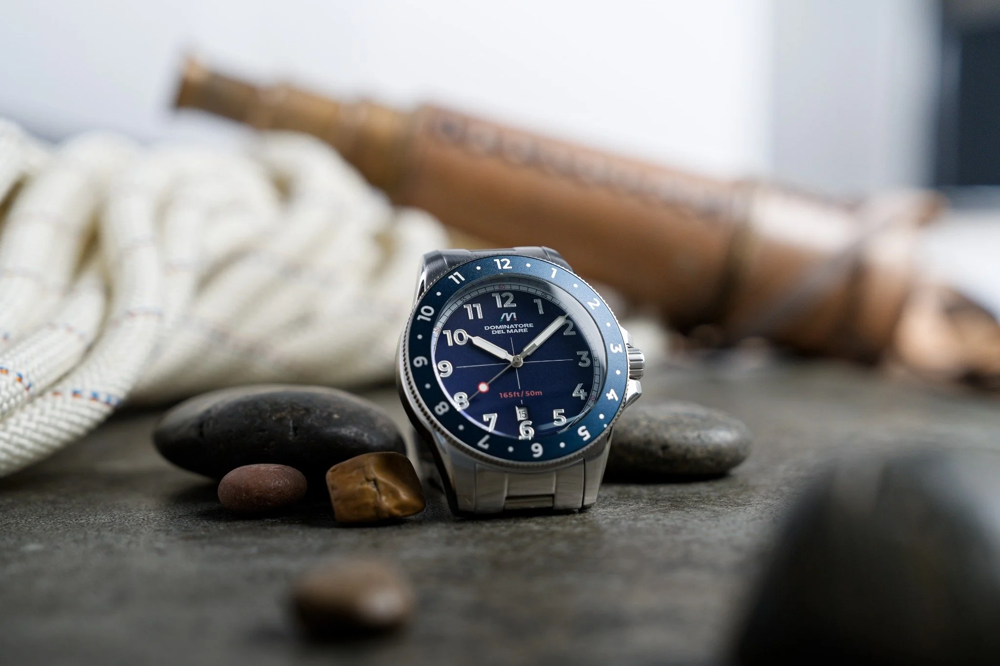 Dominatore Del Mare Men's 42mm Bandeira Quartz Bracelet Watch - Image 4