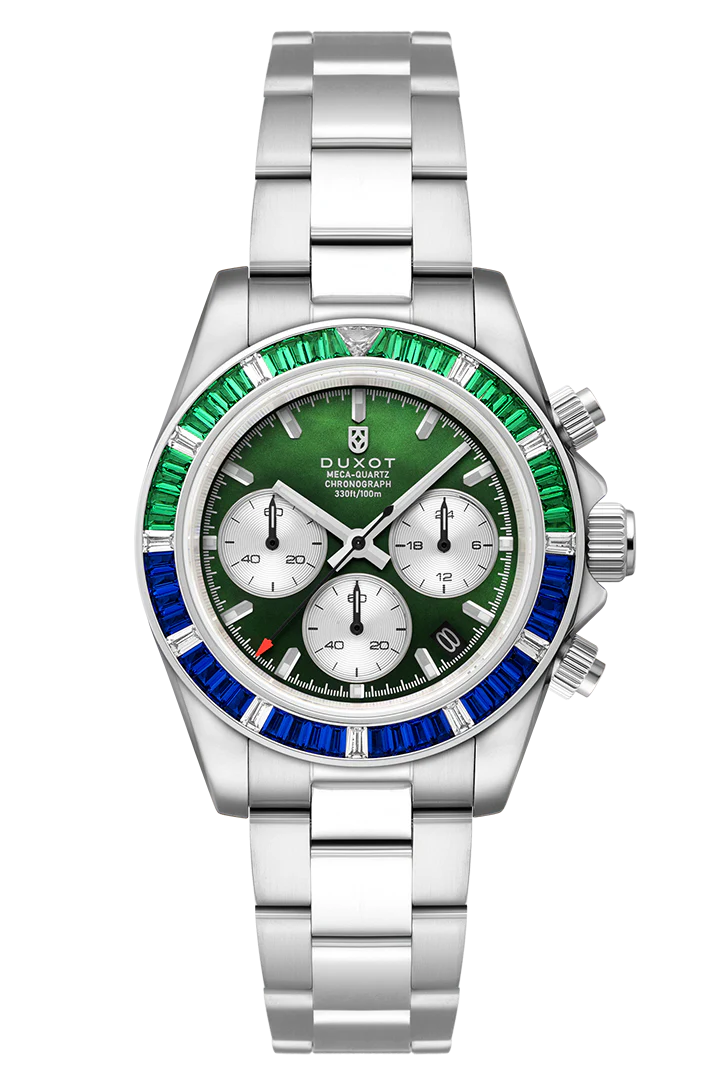 Duxot Men's 40mm Accelero Quartz Rainbow Chronograph - Image 4