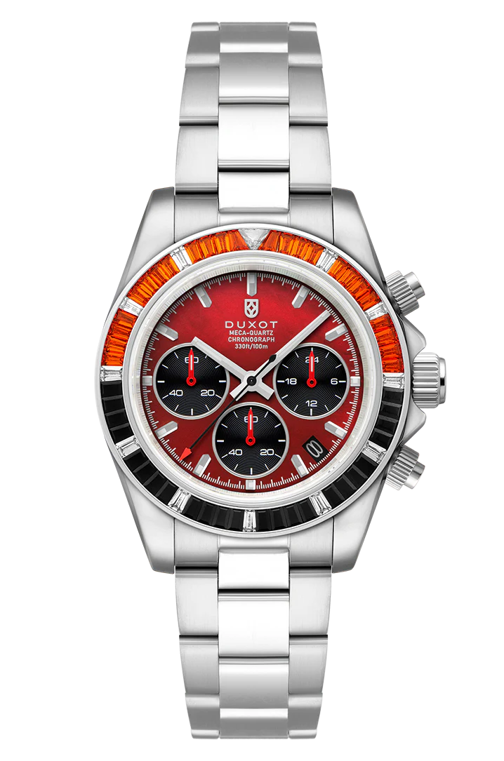 Duxot Men's 40mm Accelero Quartz Rainbow Chronograph - Image 5