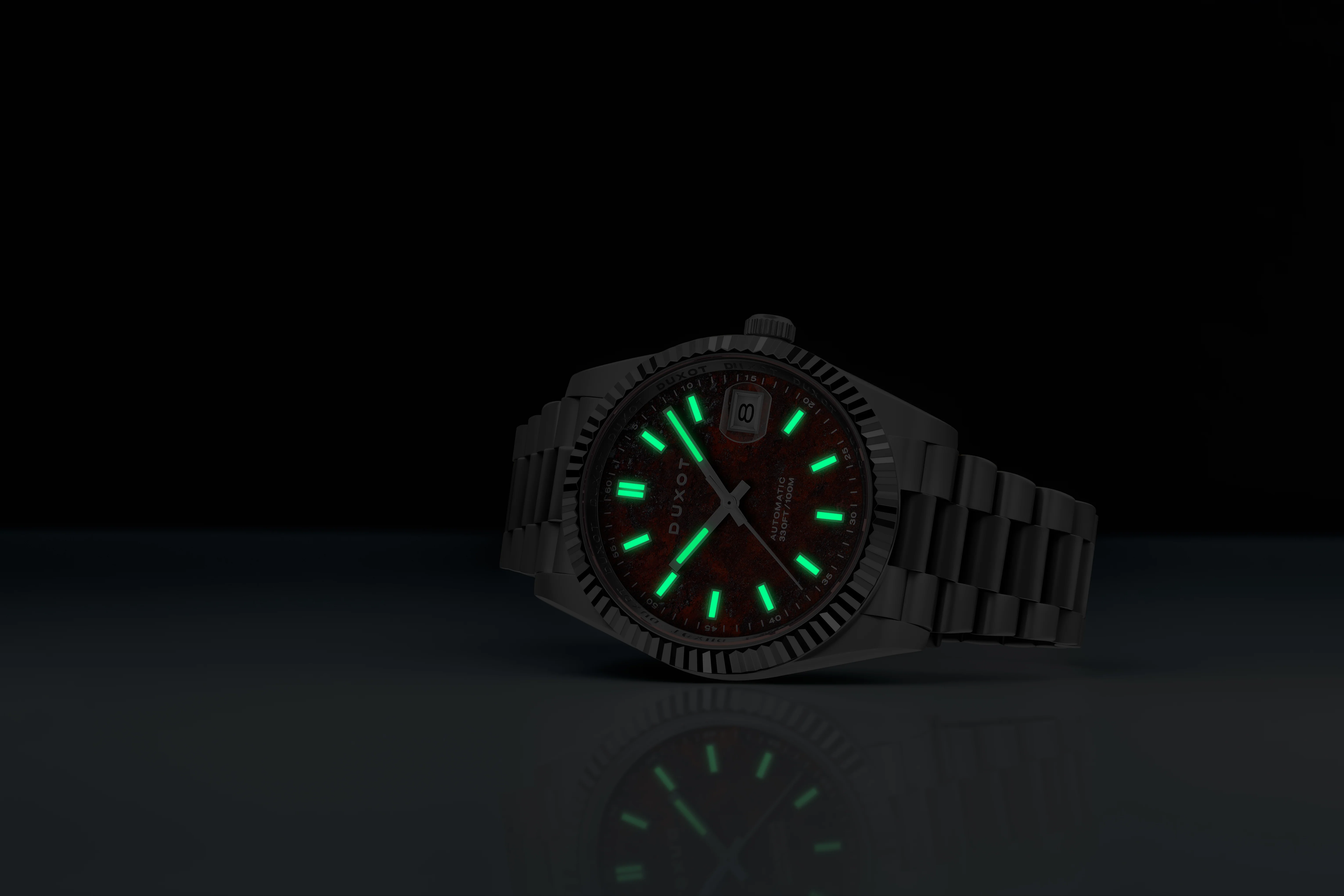 Duxot Men's 40mm Marcel Automatic Bracelet Watch - Image 8