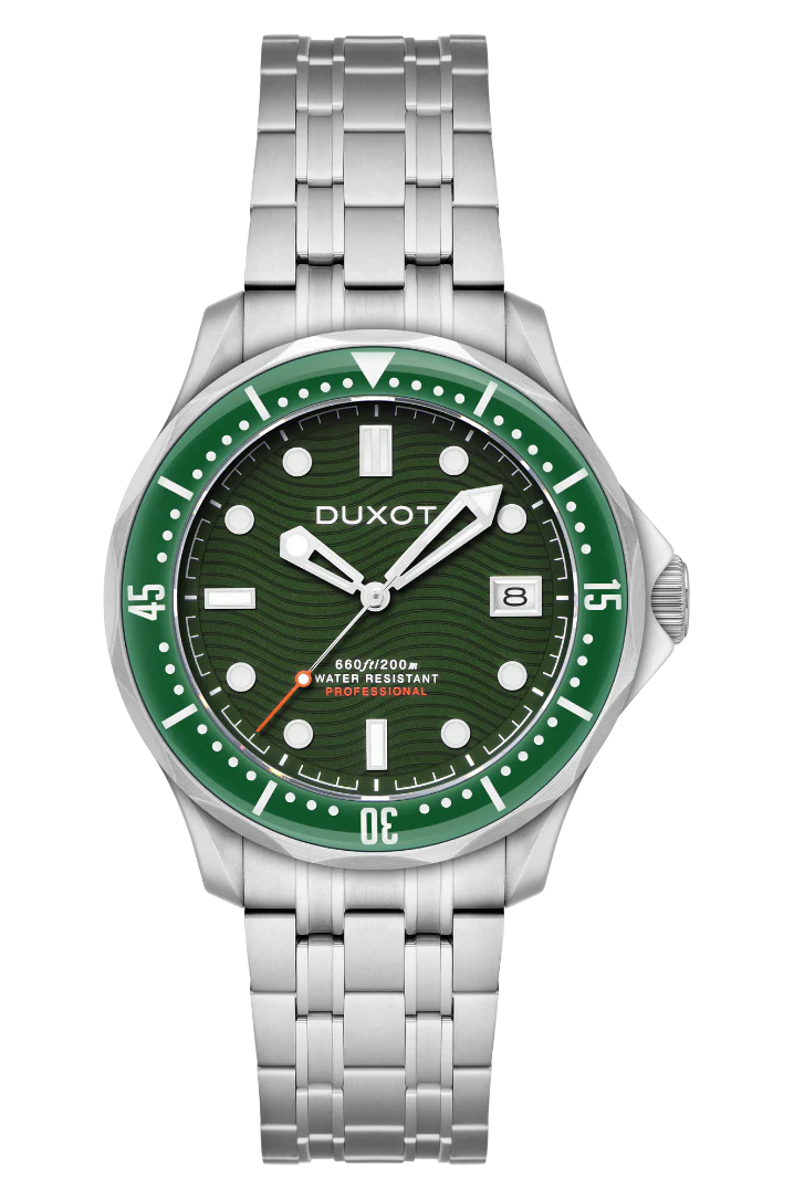 Duxot Men's 41mm Henri Diver Automatic Bracelet Watch - Image 2
