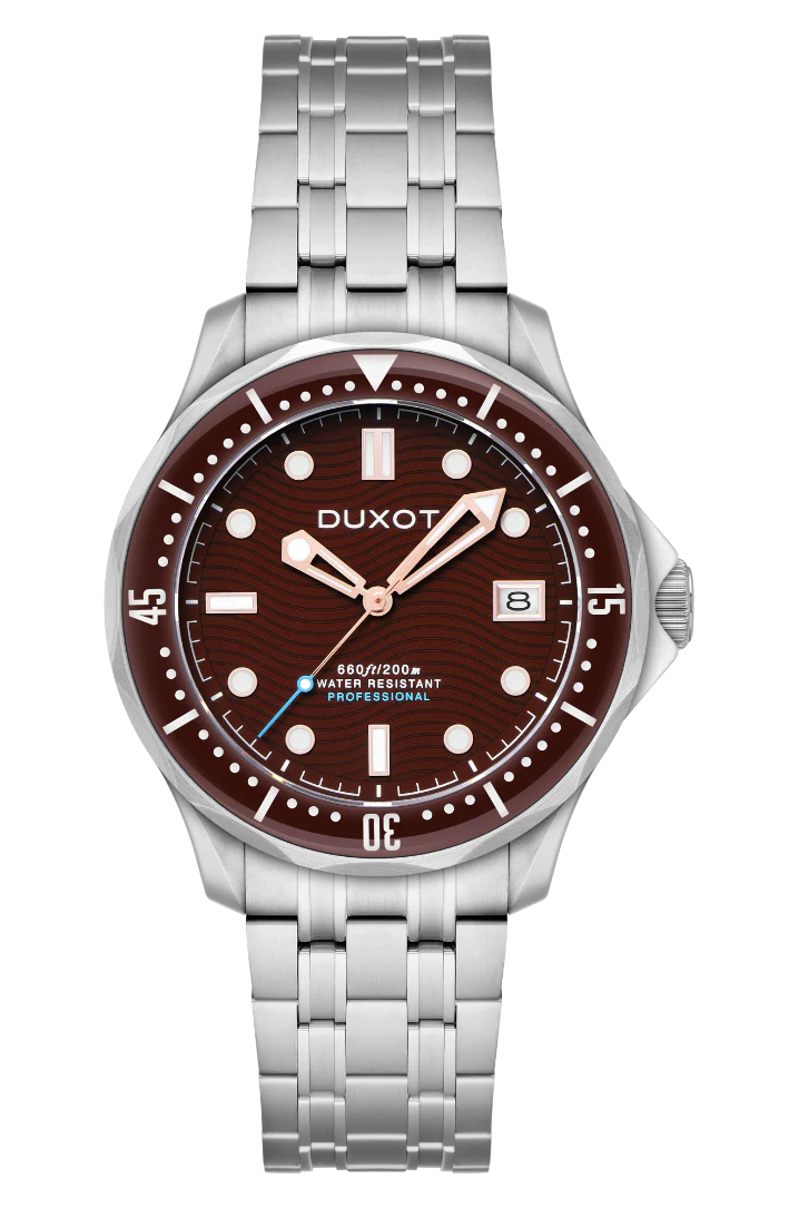 Duxot Men's 41mm Henri Diver Automatic Bracelet Watch - Image 3