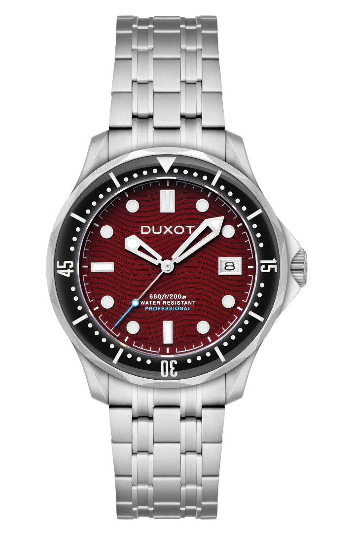Duxot Men's 41mm Henri Diver Automatic Bracelet Watch - Image 4