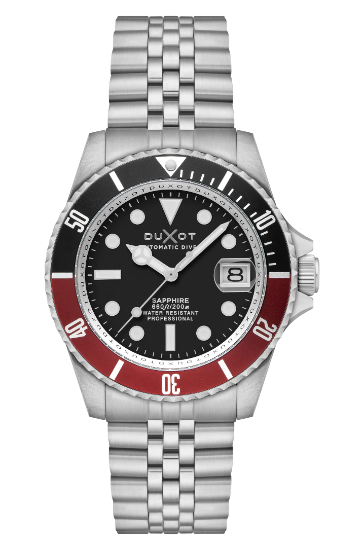 Duxot Men's 42mm Atlantica Diver Automatic Bracelet Watch - Image 7