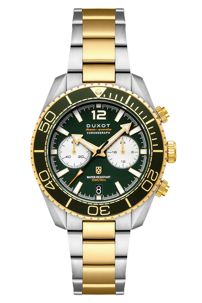 Duxot Men's 42mm Tiburon Quartz Chronograph Bracelet Watch - Image 5