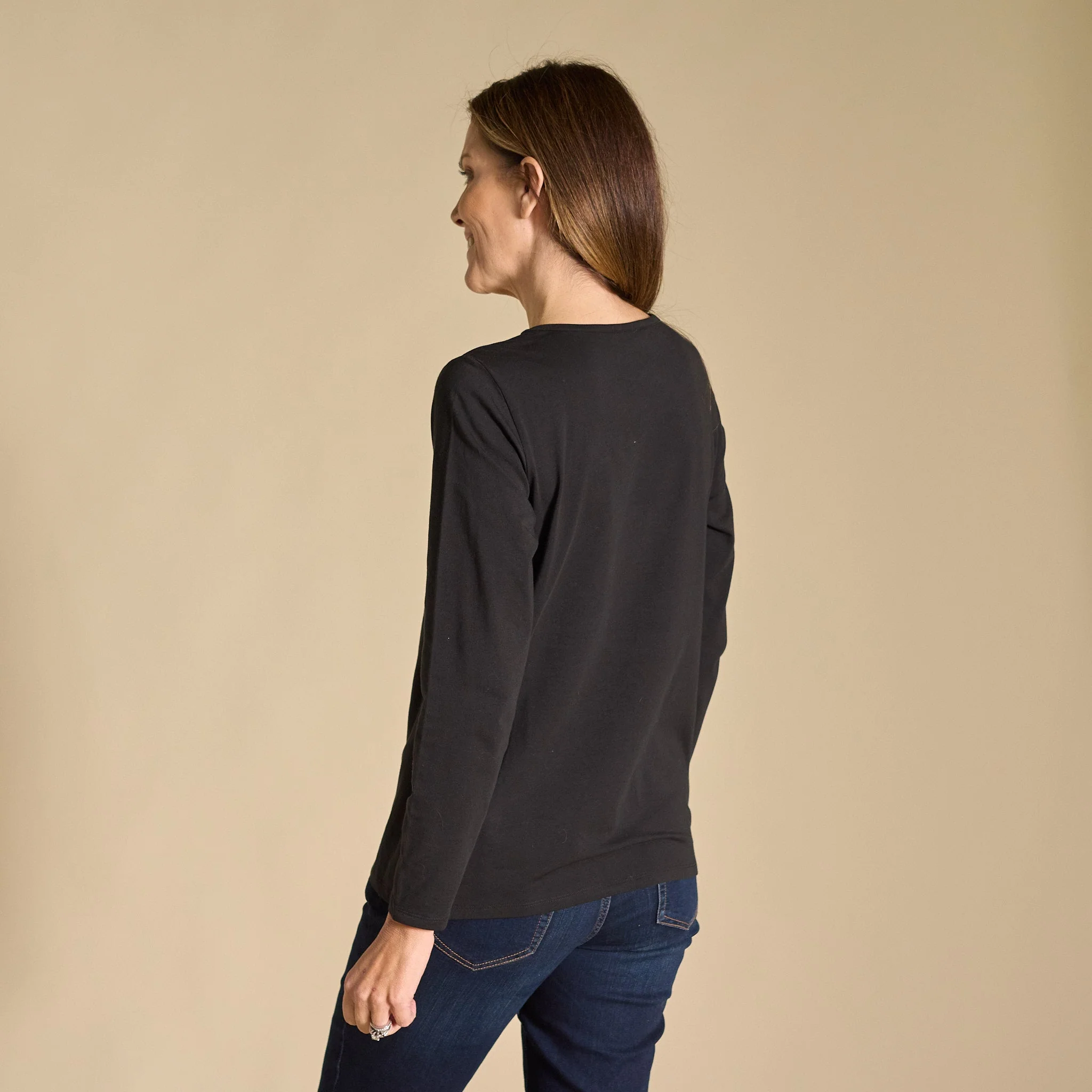 Christopher & Banks Embellished Snowflake Tee - Image 3