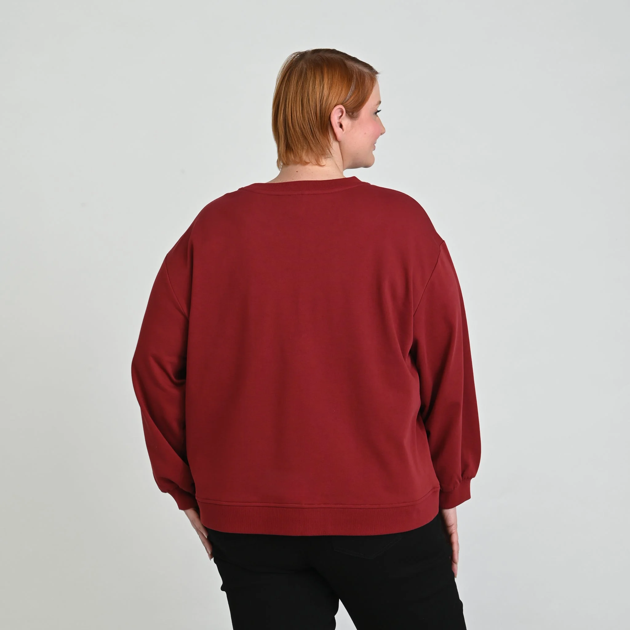 Christopher & Banks Embroidered French Terry Sweatshirt - Image 7