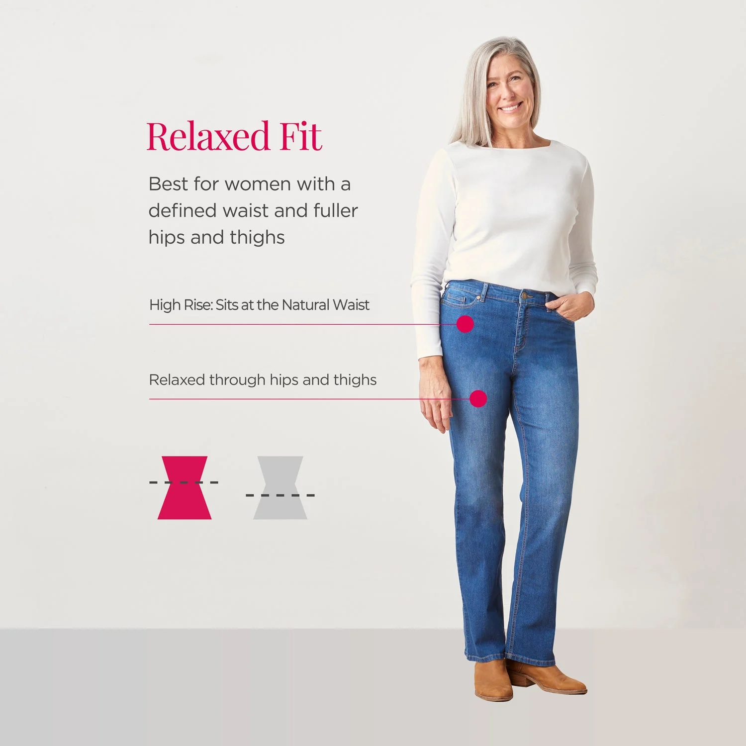 Christopher & Banks Embroidered Hem Relaxed Fit Denim Capri - Image 8