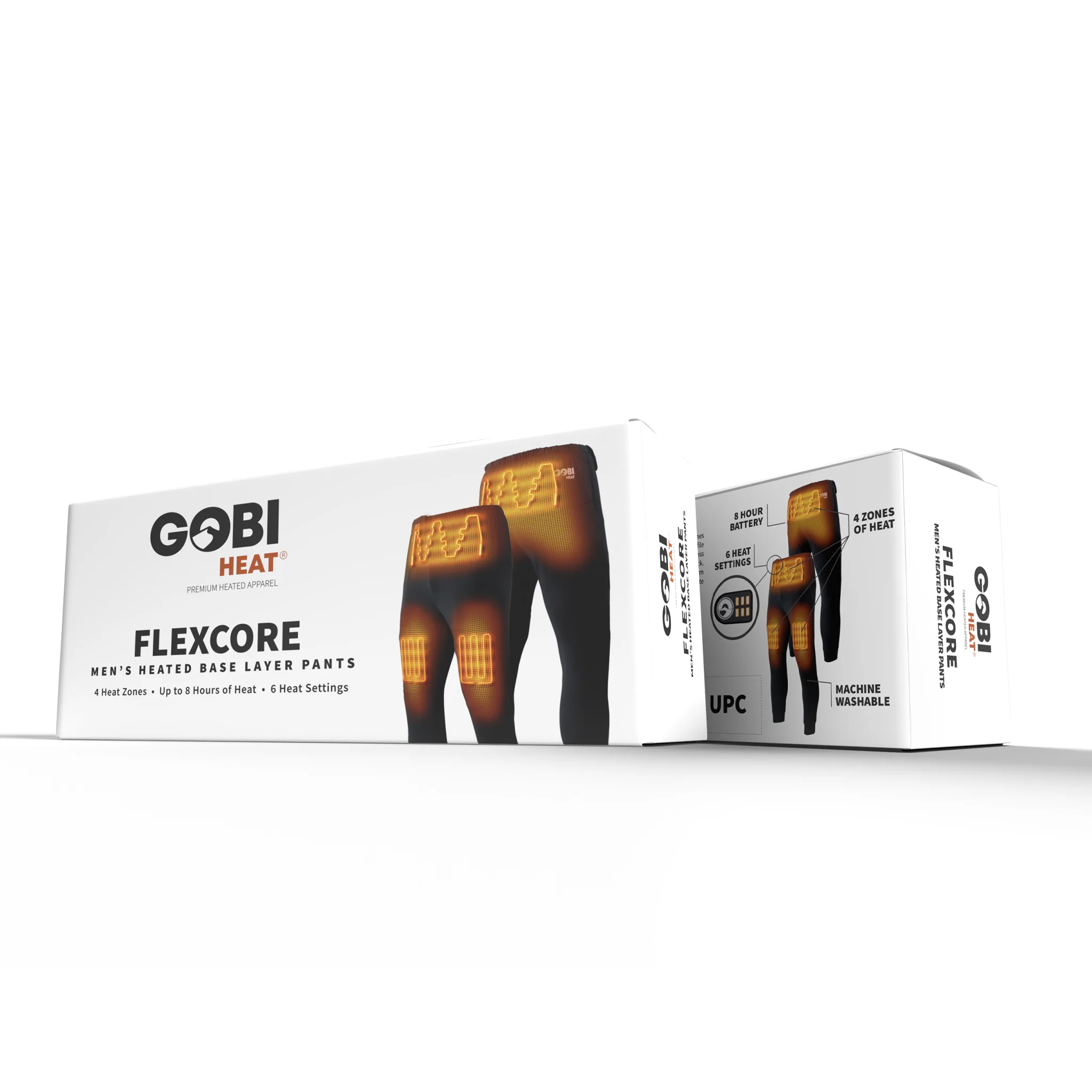Gobi Heat Men's FlexCore Heated Base Layer Pants with Dual Control - Image 6