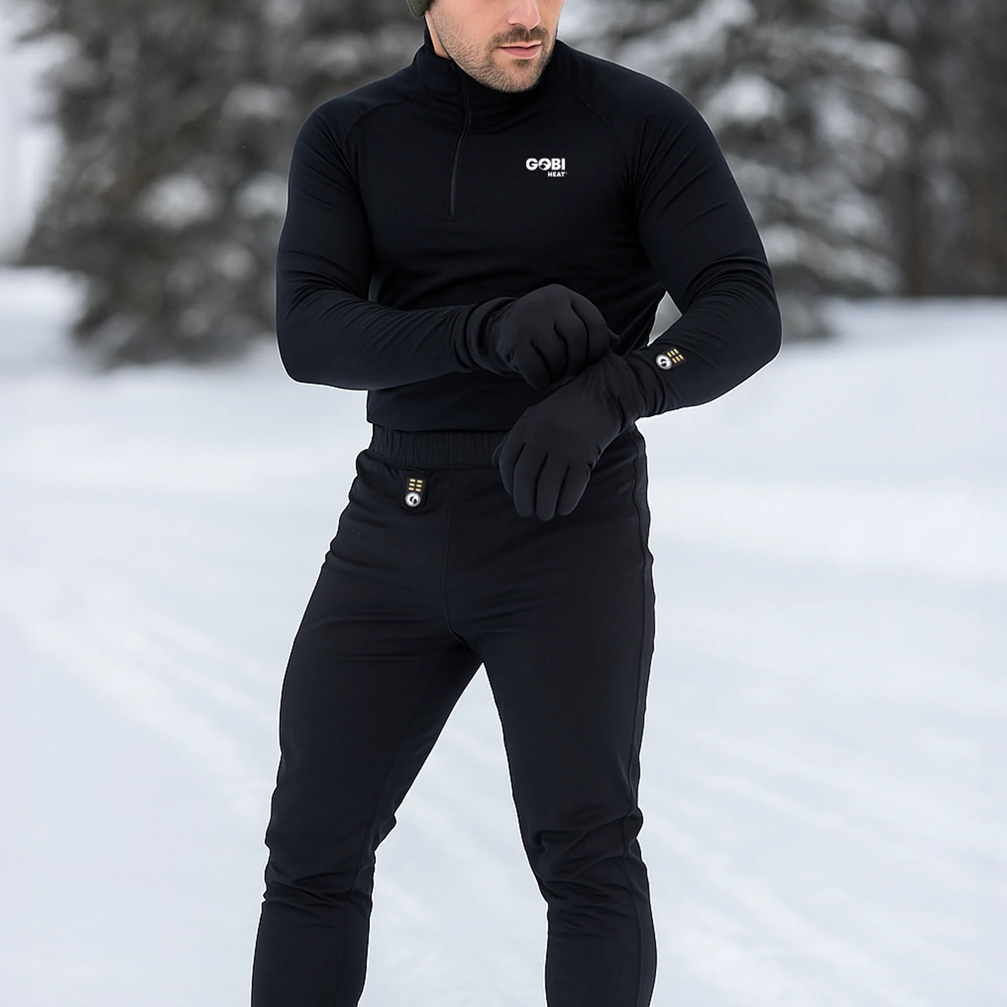 Gobi Heat Men's FlexCore Heated Base Layer Pants with Dual Control - Image 7