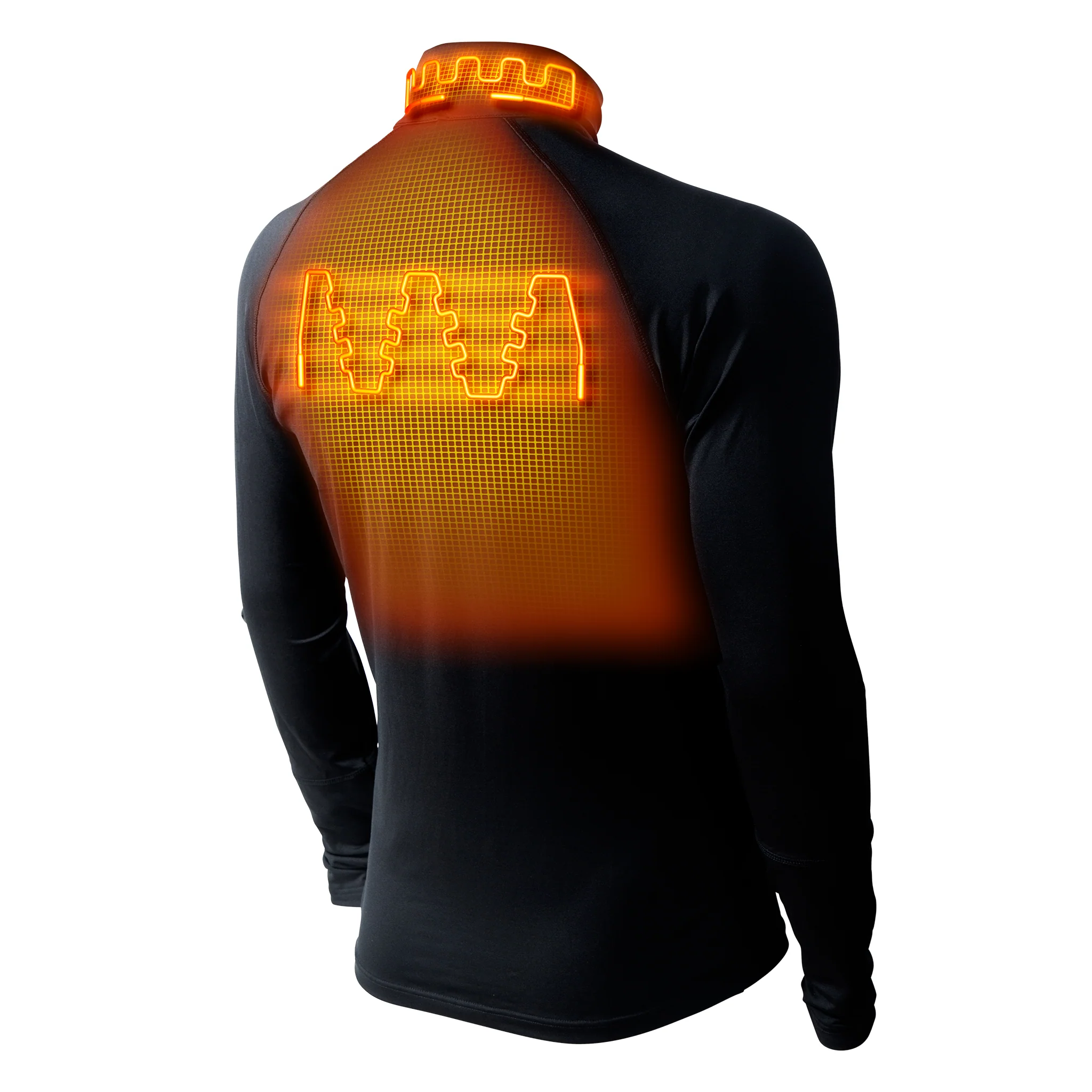 Gobi Heat Men's FlexCore Heated Base Layer Shirt with Dual Control - Image 2