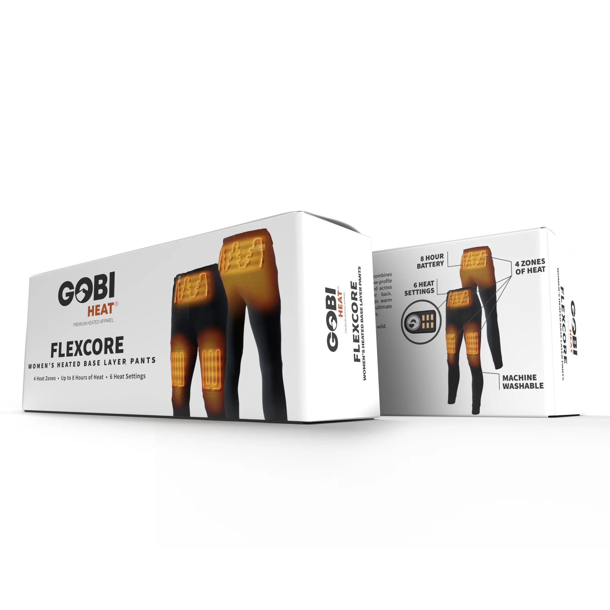 Gobi Heat Women's FlexCore Heated Base Layer Pants with Dual Control - Image 6