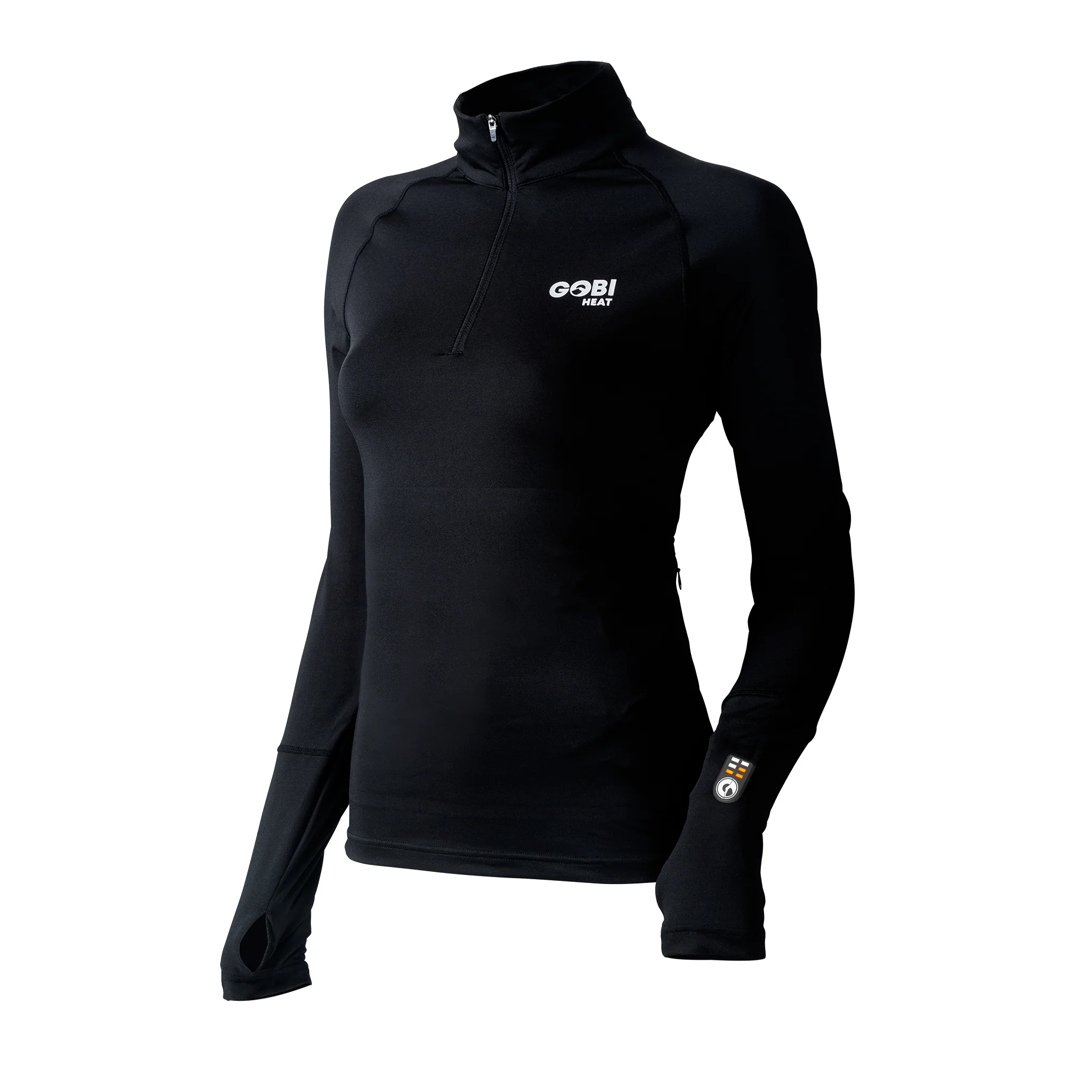 Gobi Heat Women's FlexCore Heated Base Layer Shirt with Dual Control - Image 3