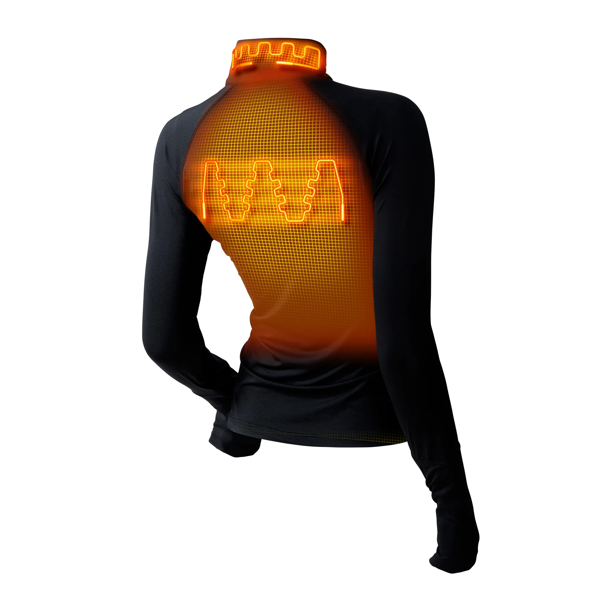 Gobi Heat Women's FlexCore Heated Base Layer Shirt with Dual Control - Image 7