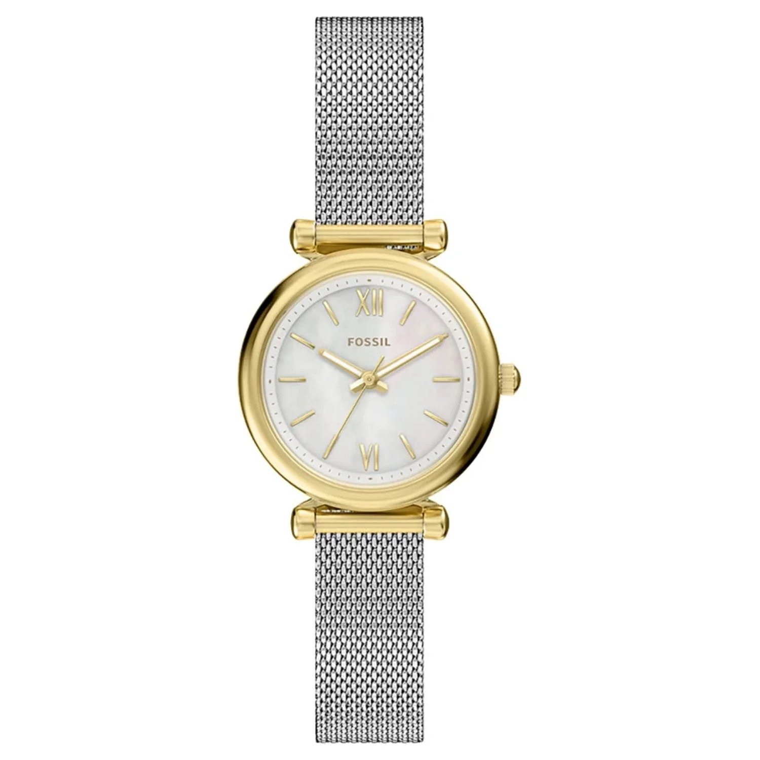 Fossil Women's Carlie Mini 28mm Quartz Mesh Bracelet Watch - Image 2